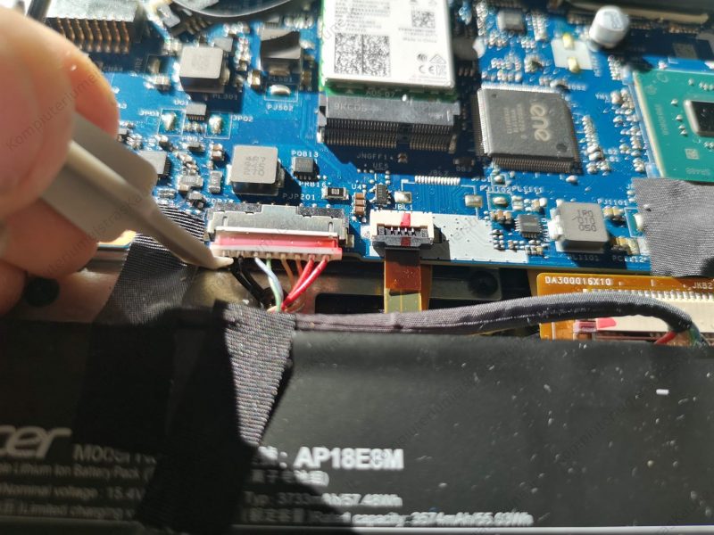 Acer Nitro Nešiojamo žaidimų Kompiuterio Ventiliatoriaus Ir Aušinimo Sistemos Valymas 46